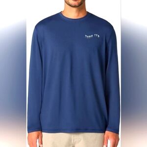 Hang Ten LONG SLEEVE SUN TEE SIZE 2XL NAVY BLUE